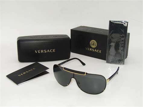 buy versace ve2120 sunglasses|Versace VE2140 100287 Gold Black Sunglasses.